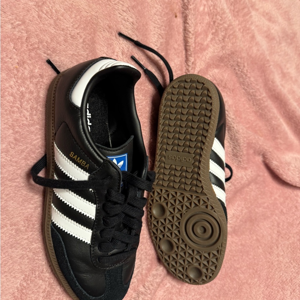 Adidas Samba Black and White Sneakers
